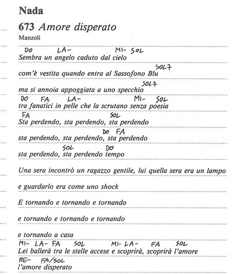 amore disperato accordi ukulele